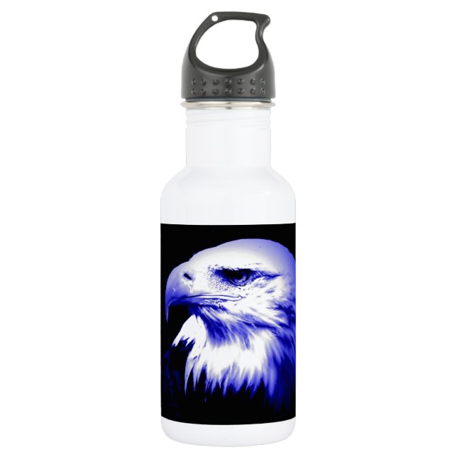 Botella De Agua Águila americana calva (Anverso)