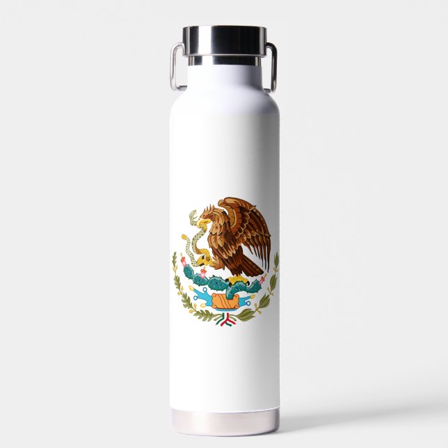Botella De Agua Águila mexicana (Delantero)
