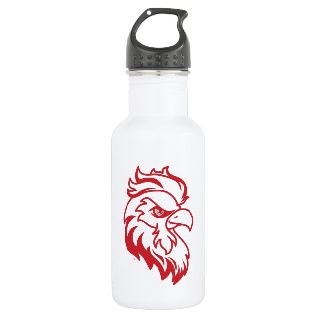 Botella De Agua Aguila Roja de la Universidad Estatal de Jacksonvi (Anverso)