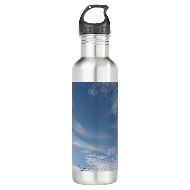 Botella De Agua Agujero en las nubes (Anverso)