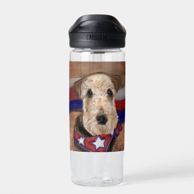 BOTELLA DE AGUA AIREDALE TERRIER (Atrás)