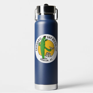 Botella de agua aislada (25 oz con gota emergente)