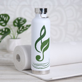 Botella de agua aislada con logotipo de Heather Ni