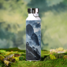 Botella de agua aislada de acero inoxidable con ni