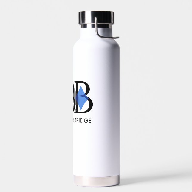 Botella de agua aislada PBB - Azul (Izquierdo)