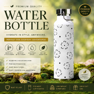 Botella de agua aislada personalizada