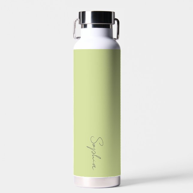 Botella de agua aislada personalizada - Perfecta p (Delantero)