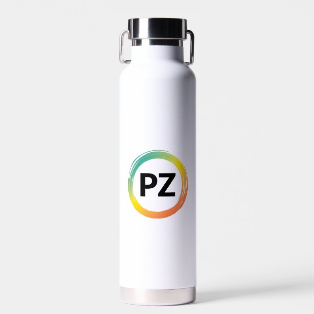 Botella de agua aislada PZ (Delantero)