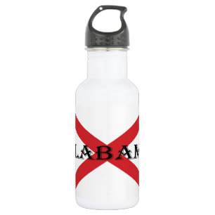 Botella De Agua Alabama y Flag wbcn