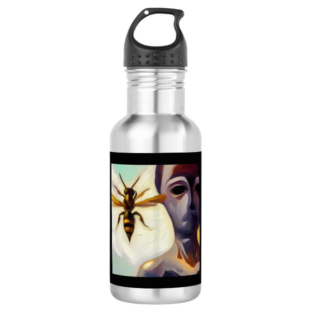 Botella De Agua Alarma de animales espirituosos 2 (Anverso)