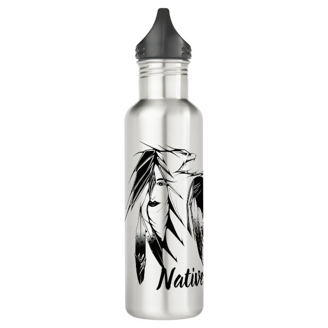 botella de agua "Alas de águilas" (Izquierda)