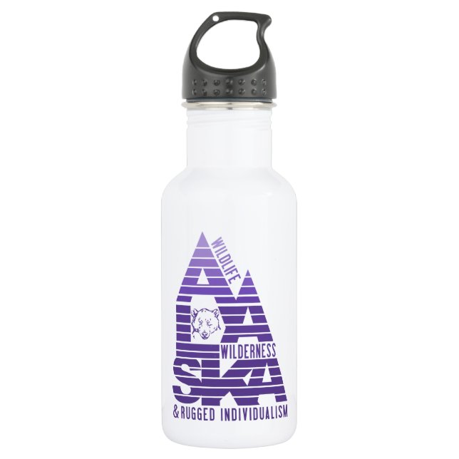 BOTELLA DE AGUA ALASKA (Anverso)