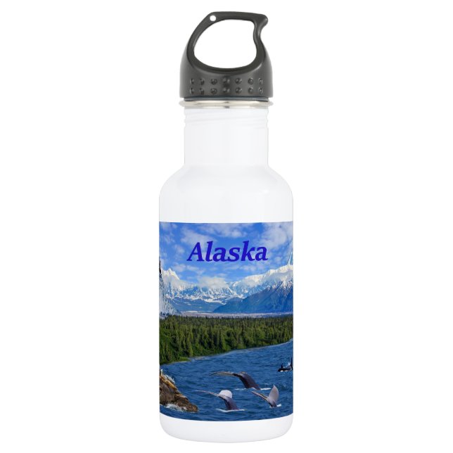 Botella De Agua Alaska (Anverso)