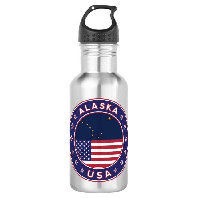 Botella De Agua Alaska (Anverso)