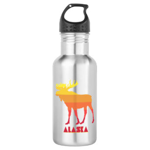 Botella De Agua Alaska Moose
