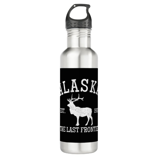 Botella De Agua Alaska The Last Frontier (Anverso)