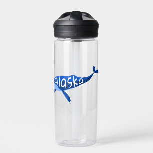 Botella De Agua Alaska Whale