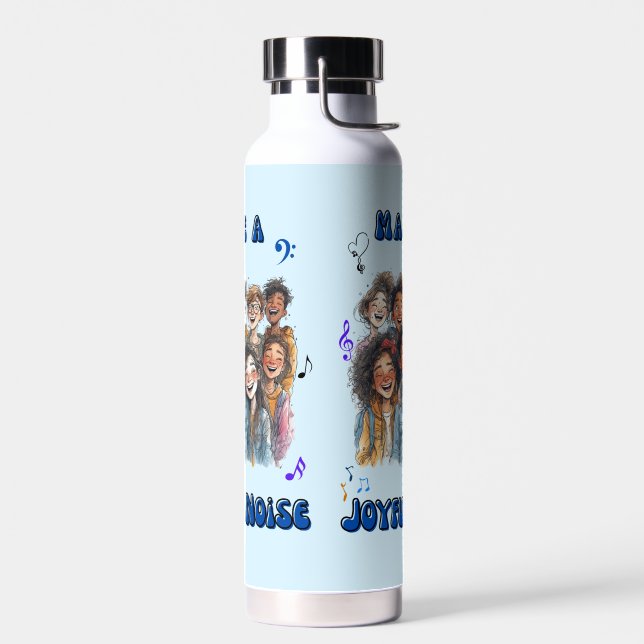 Botella De Agua Alegre Ruido de Coros (Izquierdo)