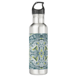 Botella De Agua Algae Under Glass