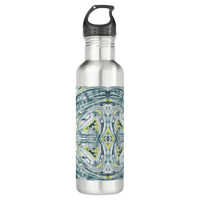 Botella De Agua Algae Under Glass (Anverso)