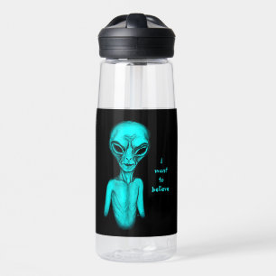 Botella De Agua Alien, quiero creer