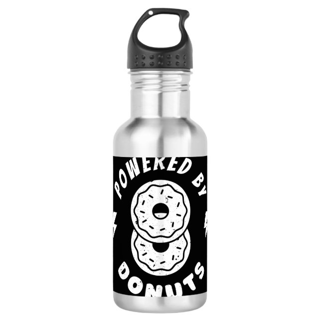 Botella De Agua Alimentado por donaciones (Anverso)