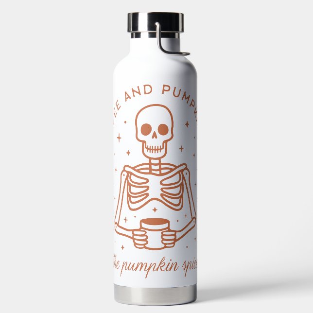 Botella De Agua Alimentado por latas de café y de calabaza (Izquierda)