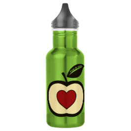 Botella De Agua Alimento con logotipo de Apple para crecer