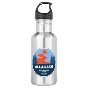 Botella De Agua Allagash Wild And Scene River Maine