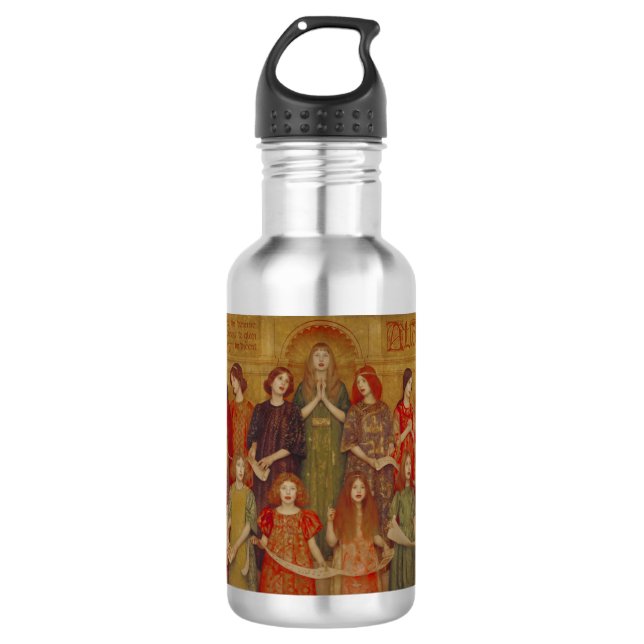 Botella De Agua Alleluia (por Thomas Cooper Gotch) (Anverso)
