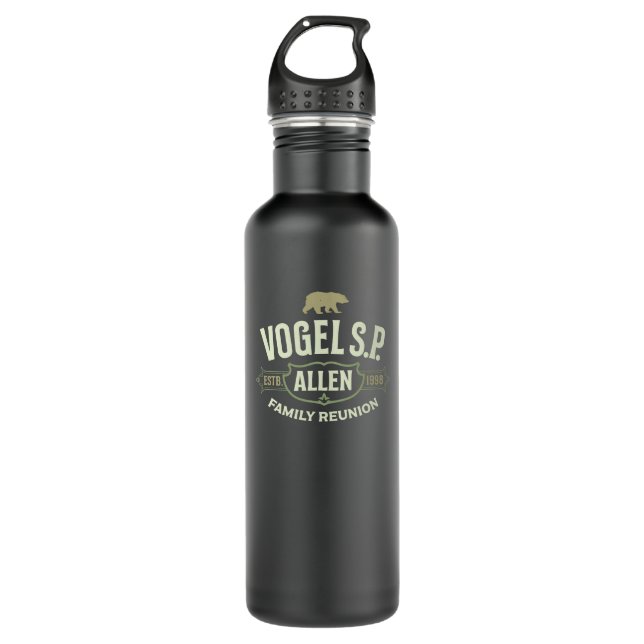 Botella de agua Allen Family Reunion 24oz (Anverso)