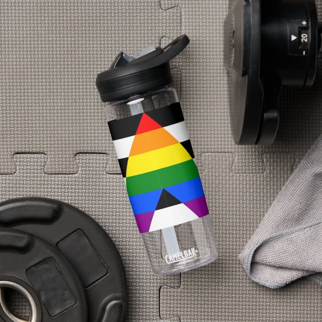Botella De Agua Ally del Orgullo LGBTQ (Gimnasio)