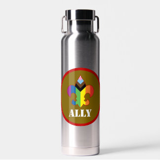 Botella de agua Ally Progress Pride Fleur-de-Lis