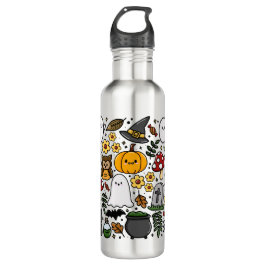 Botella De Agua Almofada com estampa fofa de Halloween