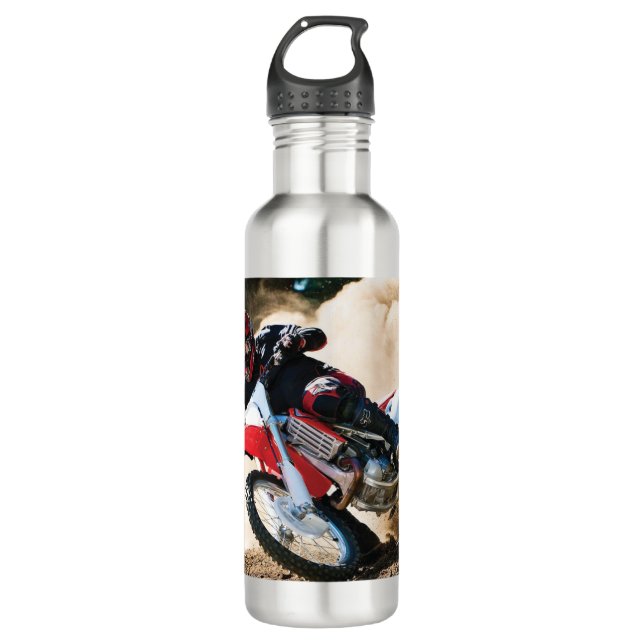 Botella De Agua almohada de motocross (Anverso)