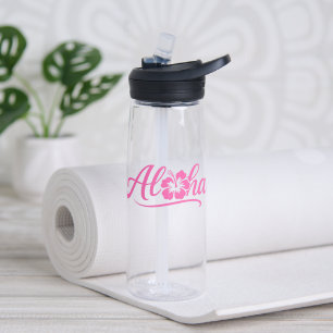 Botella de agua Aloha