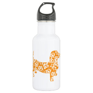 Botella De Agua Aloha Naranja Doxies