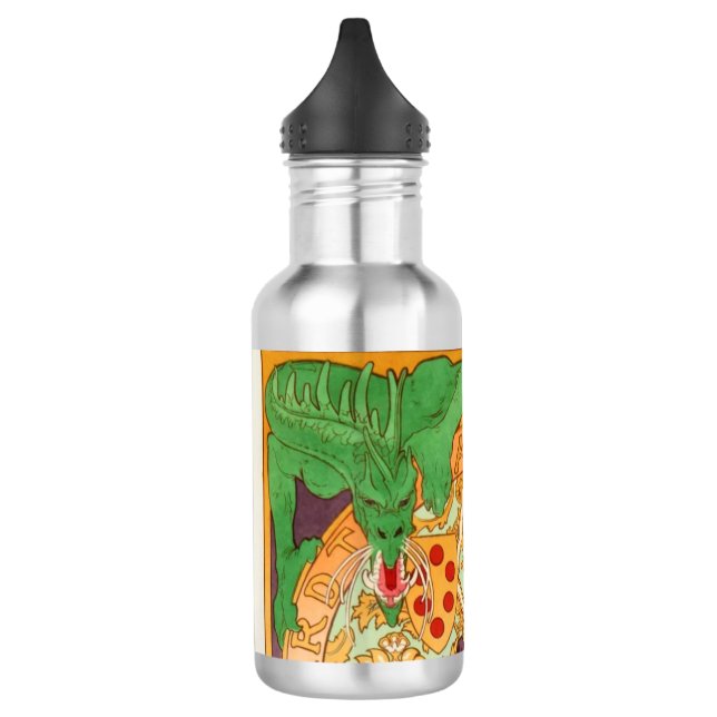 Botella De Agua Alphonse Mucha Prince y Dragon (Izquierda)