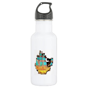 Botella De Agua Aluminio de Bottleworks de la libertad