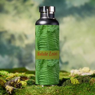 Botella De Agua Amante de la Naturaleza Vibraciones Positivas 