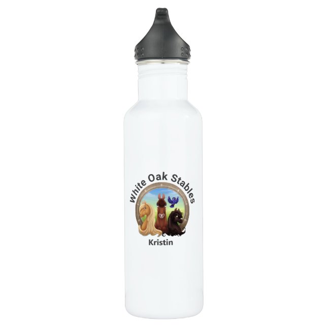 Botella de Agua Amante de los Caballos (Derecha)
