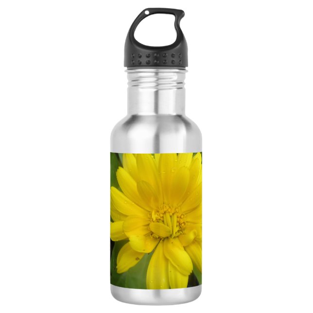Botella De Agua Amarillo brillante Marigold (Anverso)