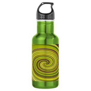 Botella De Agua American Beautyberry Abstract Water Bottle