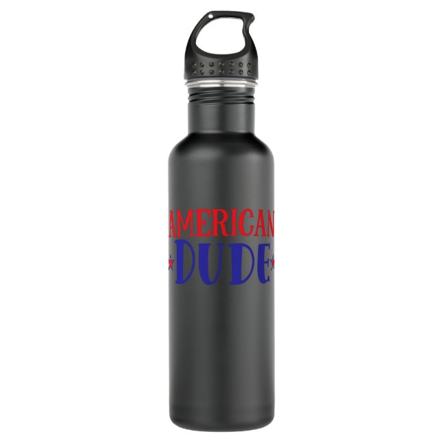 Botella De Agua American Dude (Anverso)