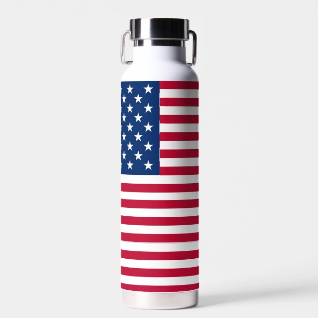 Botella De Agua American Flag Pride Design-76353 (Delantero)