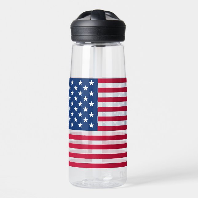 Botella De Agua American Flag Pride Design-76353 (Delante)