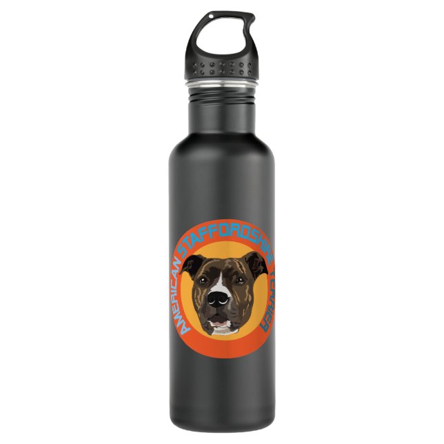 Botella De Agua American staffordshire terrier (Anverso)