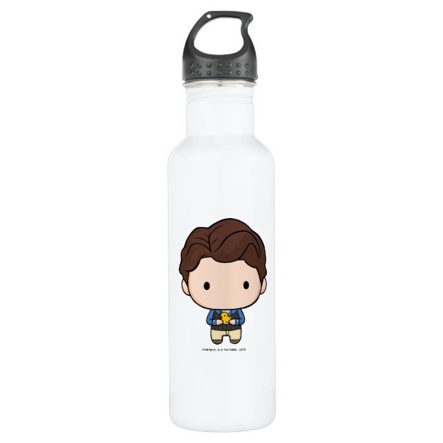 Botella De Agua AMIGOS™ | Chandler Chibi (Anverso)