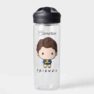 Botella De Agua AMIGOS™   Chandler Chibi   Añadir su nombre