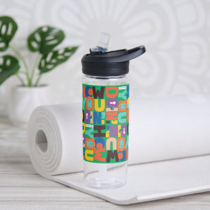Botella De Agua AMIGOS™   Cómo Se Hace Un Patrón Vibrante